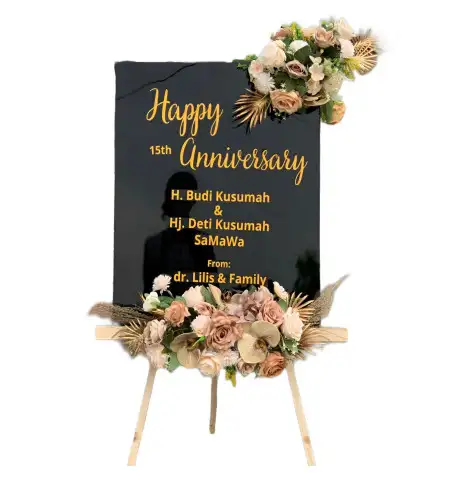 Papan Bunga Akrilik Rancagoong